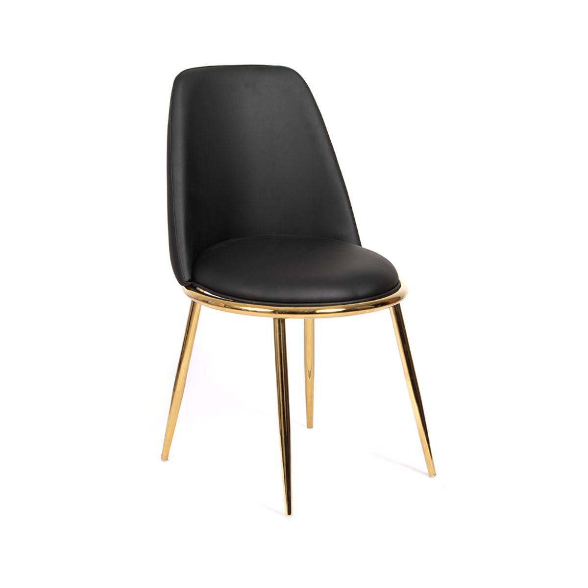 GRUPO CB - Silla con Asiento Acolchado Modelo Golden Pack x4