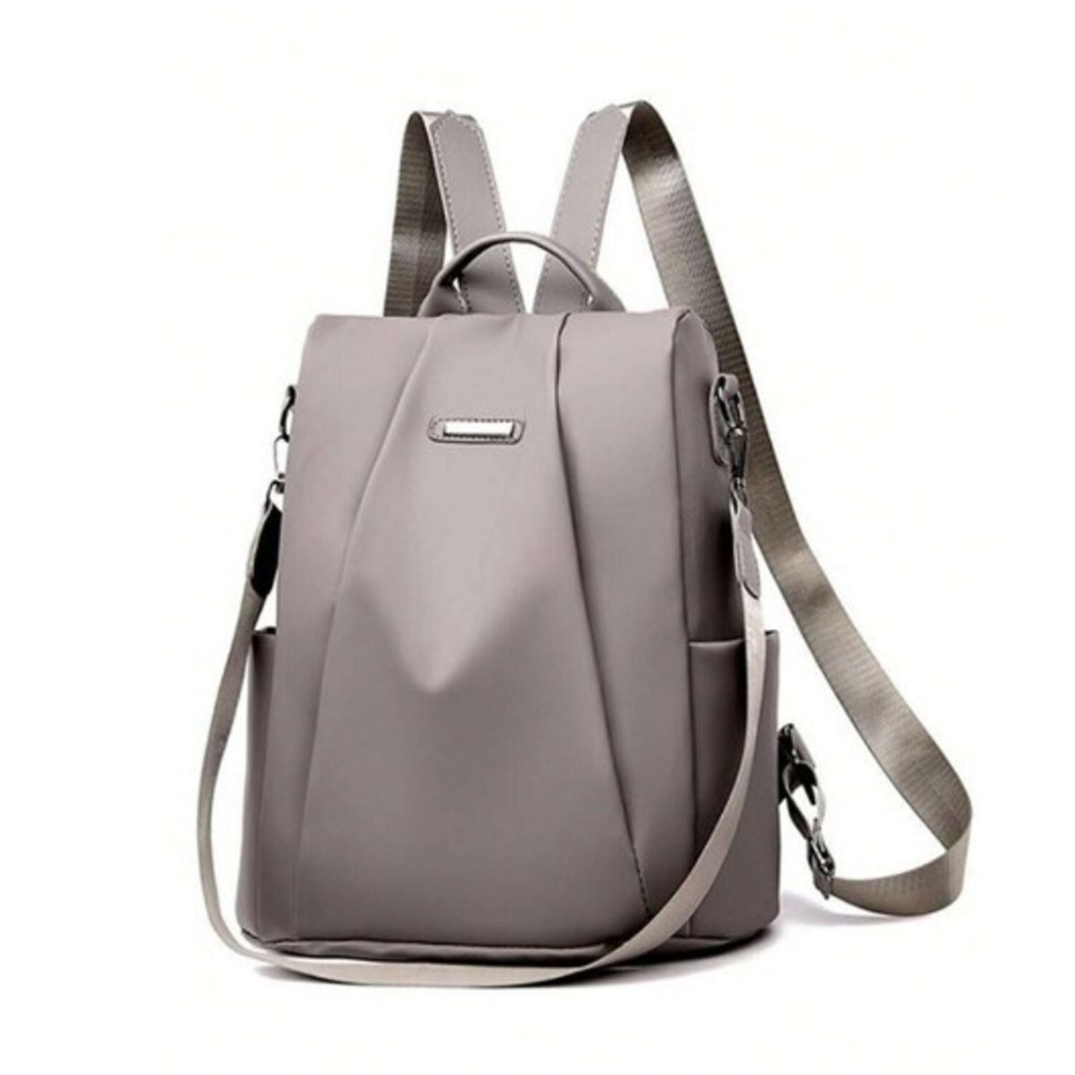 GENERICO - Mochila Bolso Multifuncional Mujer Antirrobo Moda Cartera Bolso Crema