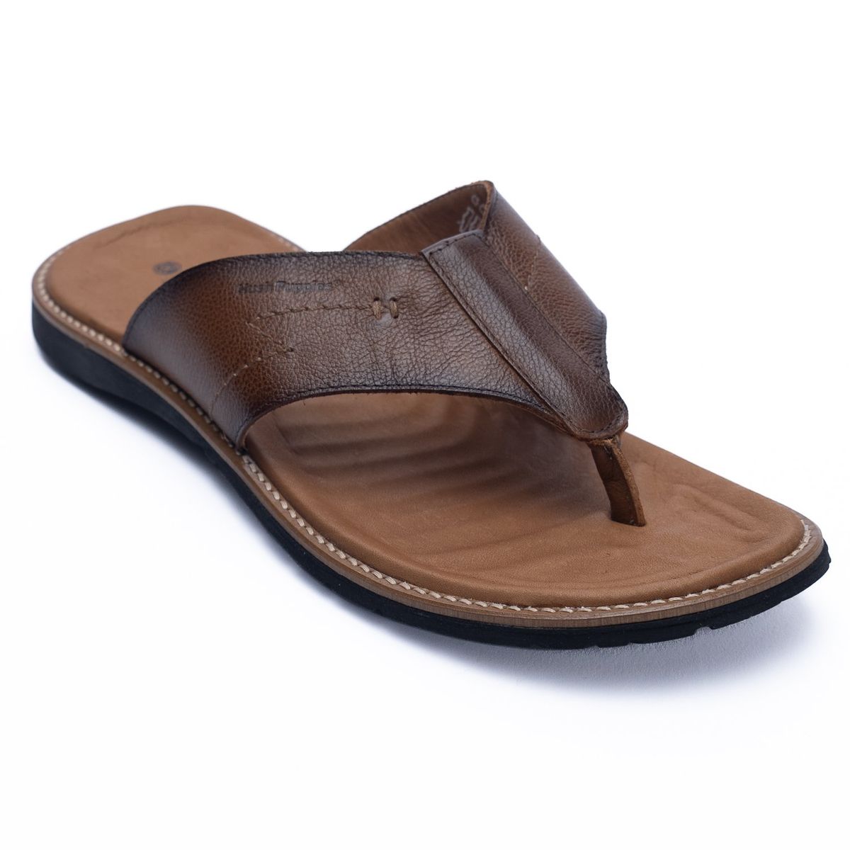 HUSH PUPPIES - Sandalia Para Hombre Cuero Vera Marrón Hush Puppies HUSH PUPPIES