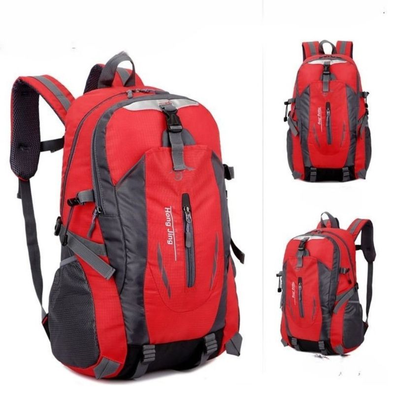 GENERICO - Mochila Deportiva Maleta Morral Laptop Viaje Camping Rojo