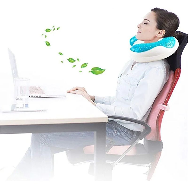 GENERICO - COJIN  VISCOELASTICA CERVICAL GEL