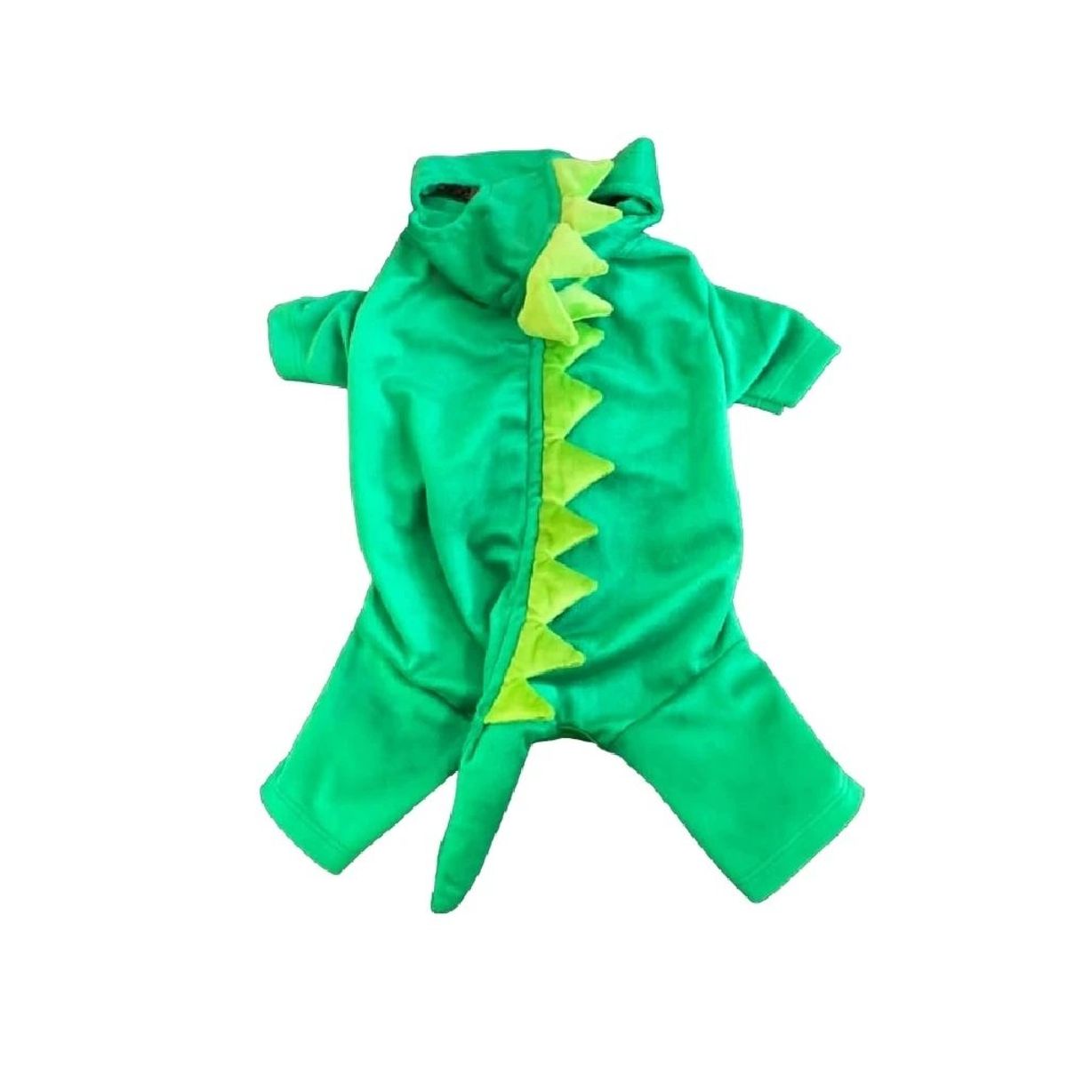 GENERICO - Disfraz Halloween mascotas perro y gato Dinosaurio talla 2