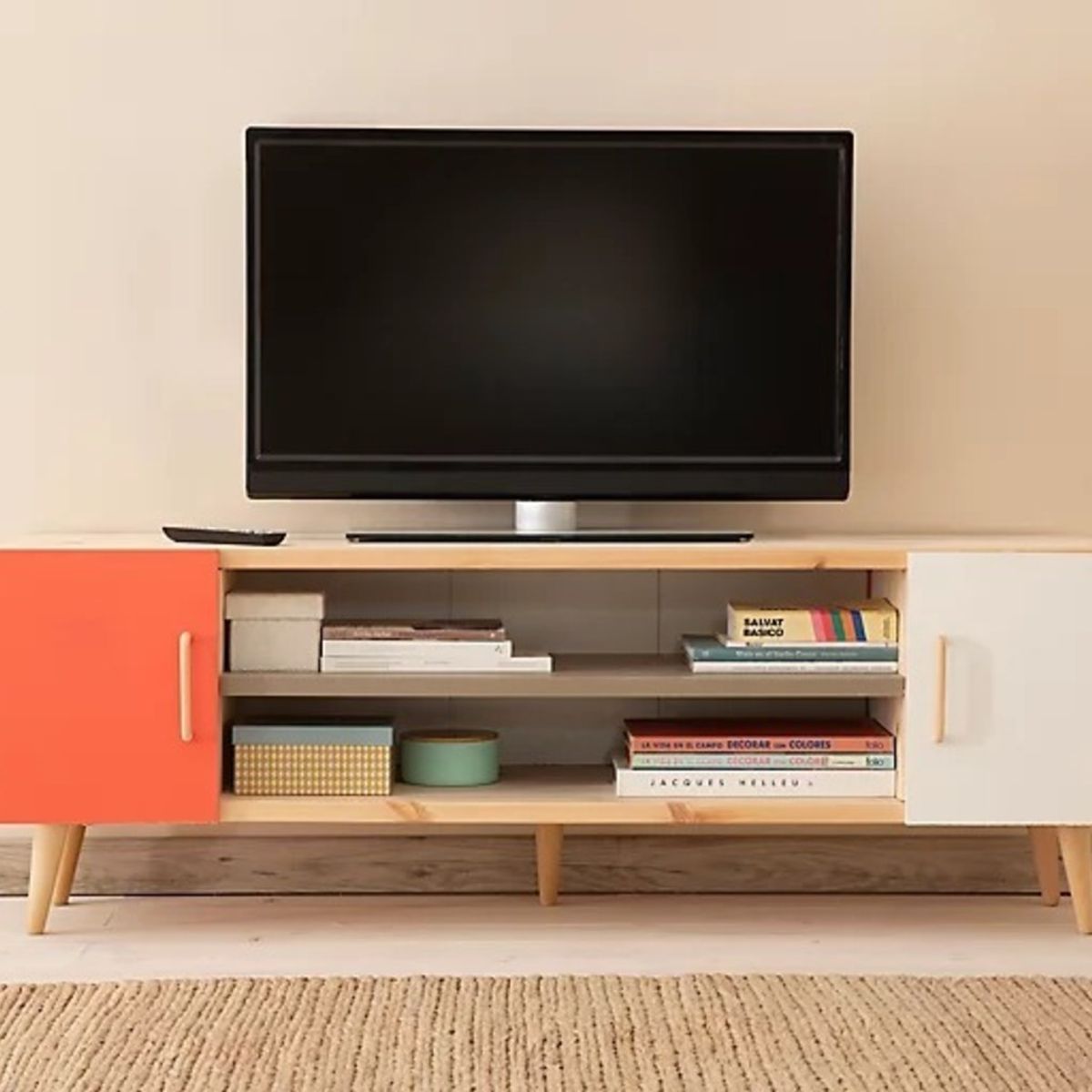 TU MESITA - Mesa para TV Vintage Melanie 160cm