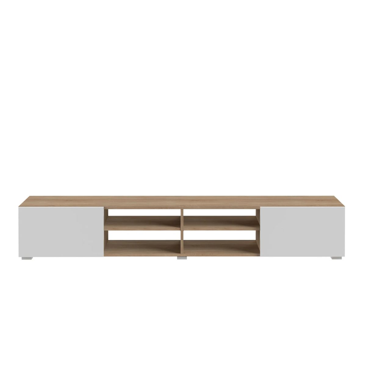 TU MESITA - Mesa de TV Zizur Blanco 185 cm