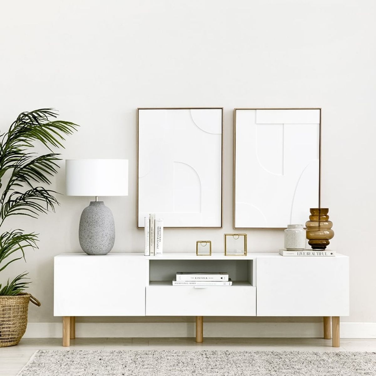 TU MESITA - Mesa de TV Vintage Kenia 160cm