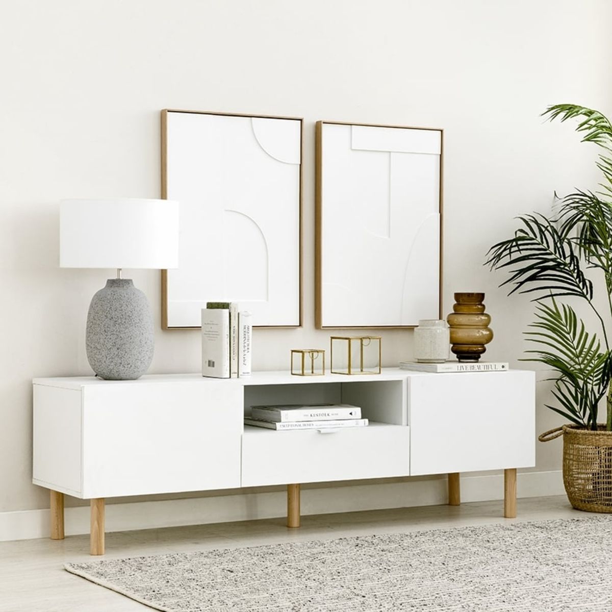 TU MESITA - Mesa de TV Vintage Kenia 160cm