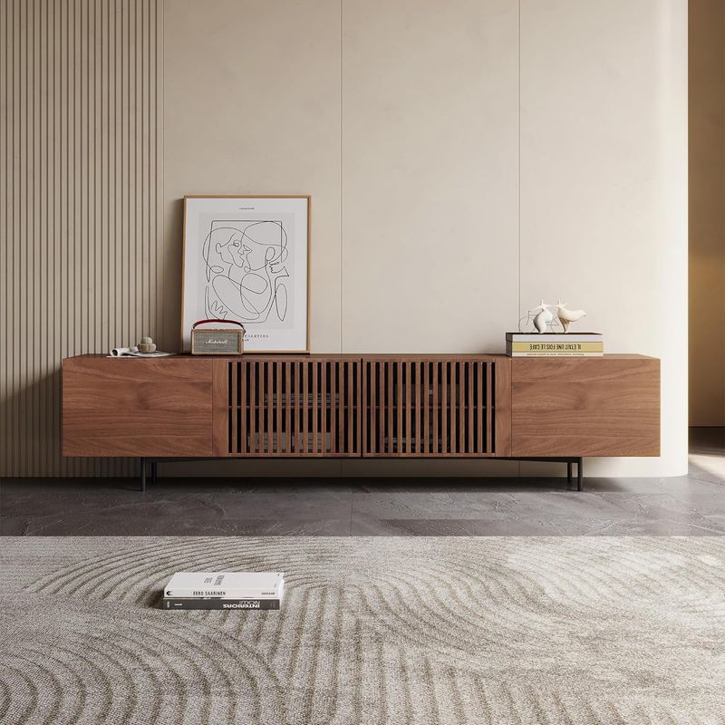 TU MESITA - Mesa de tv Minimalista Namura color Marrón TU MESITA