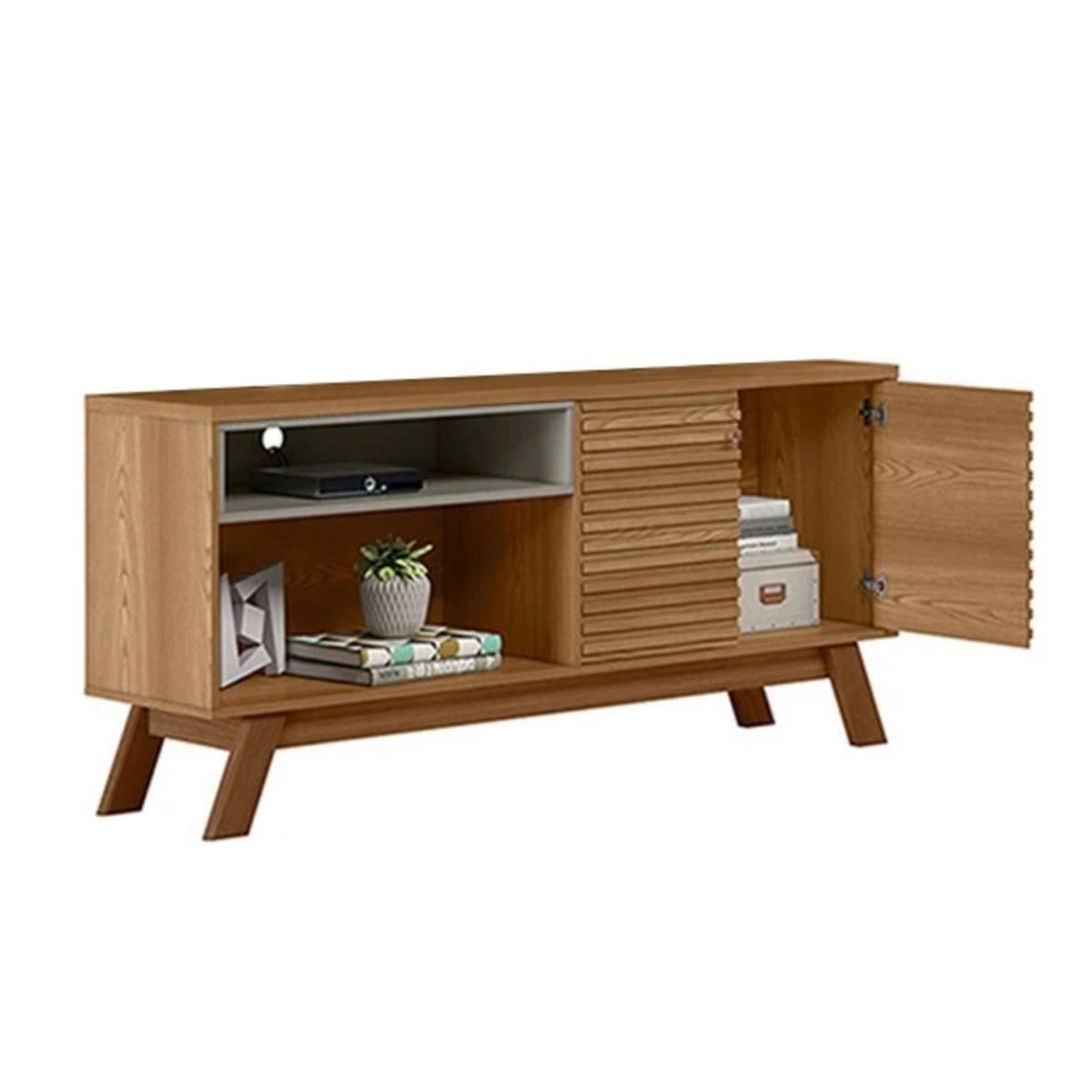 TU MESITA - Mesa de TV Multiusos Nico color Duna TU MESITA