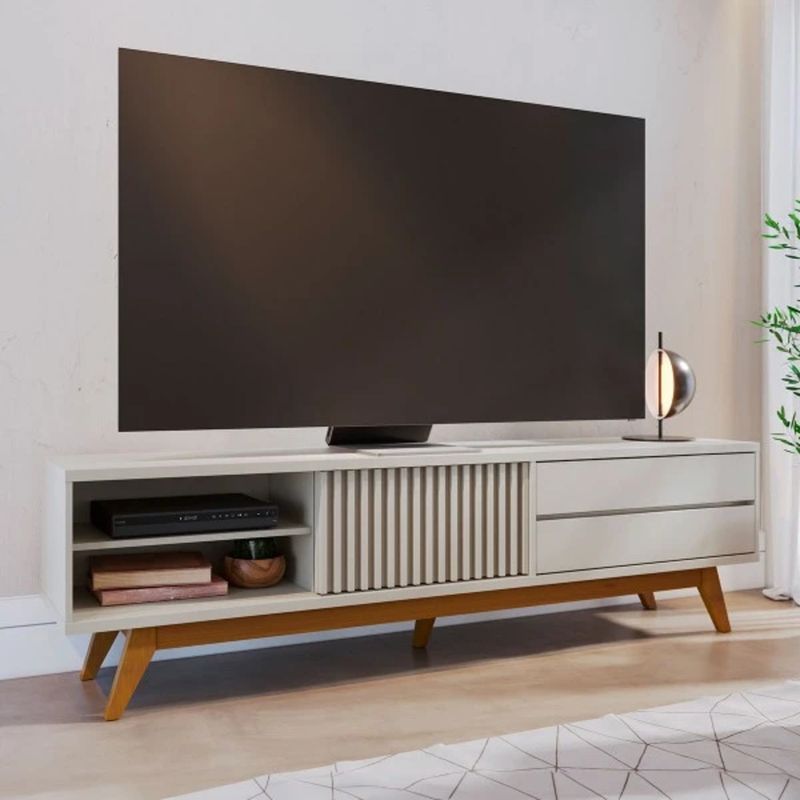 TU MESITA - Mesa de TV Minimalista Icarus color BlancoHaya TU MESITA