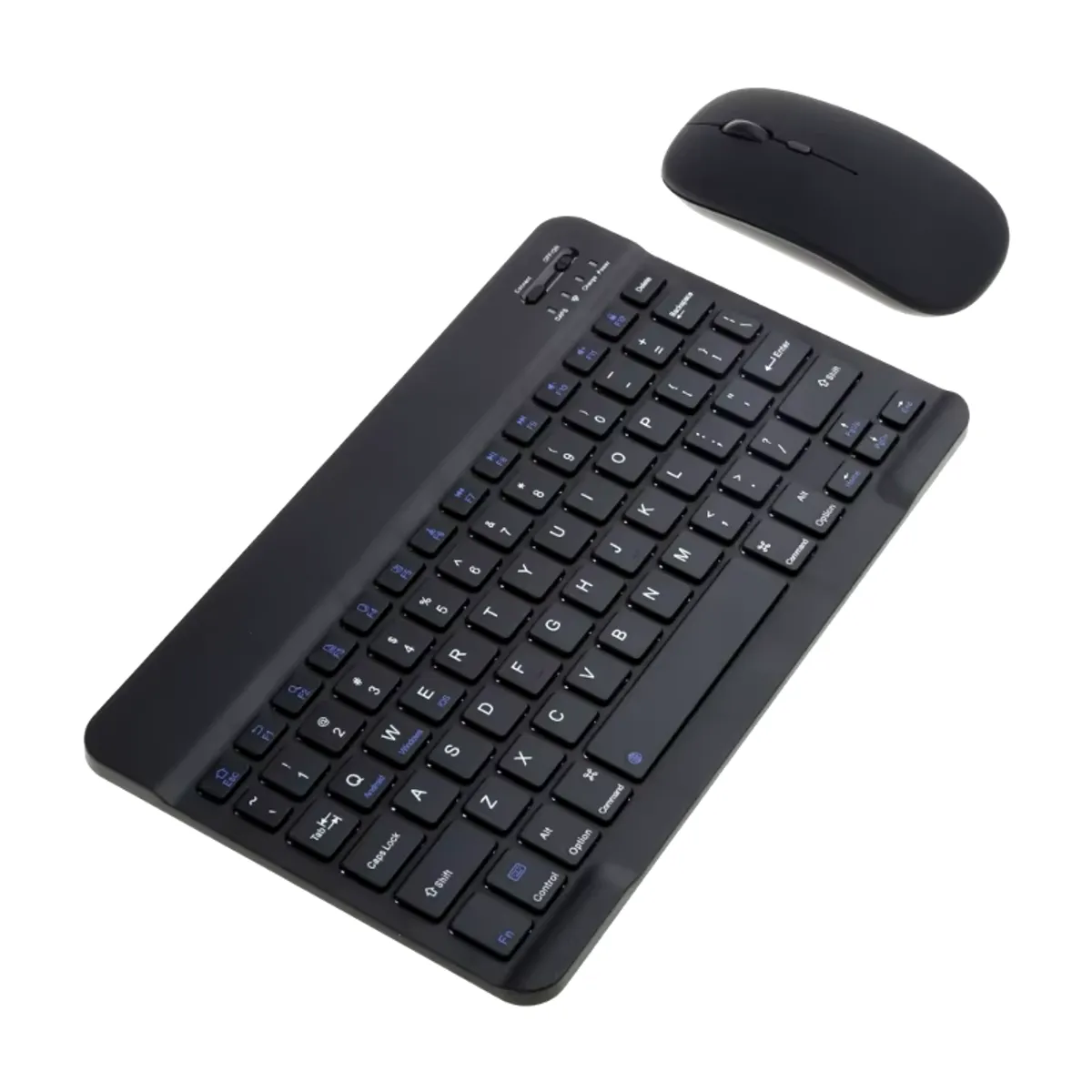 GENERICO - Mini Teclado con Mouse Bluetooth Inalámbrico para Android iOS Windows