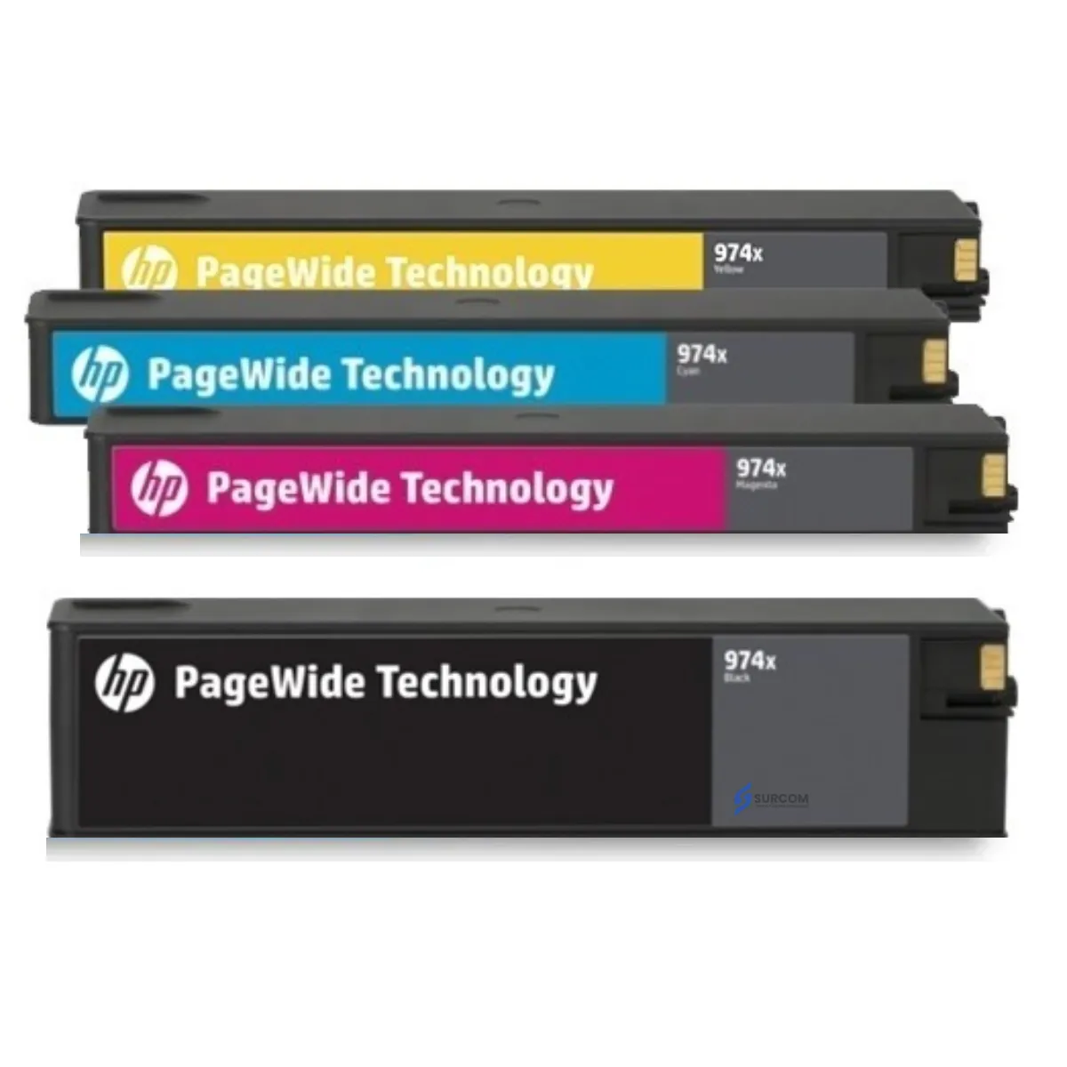 HP - Kit Tinta HP 974XL Cyan Magenta Amarillo Negro