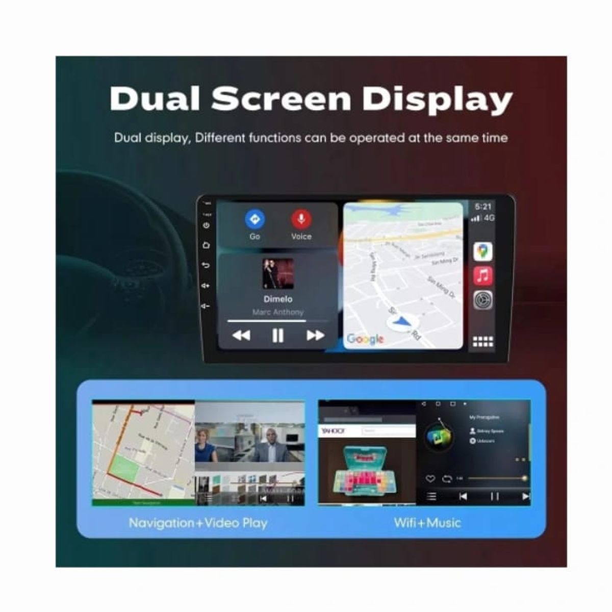 GENERICO - Autoradio Android Kia Optima 2010-2015 2+32gb 4core +Camara