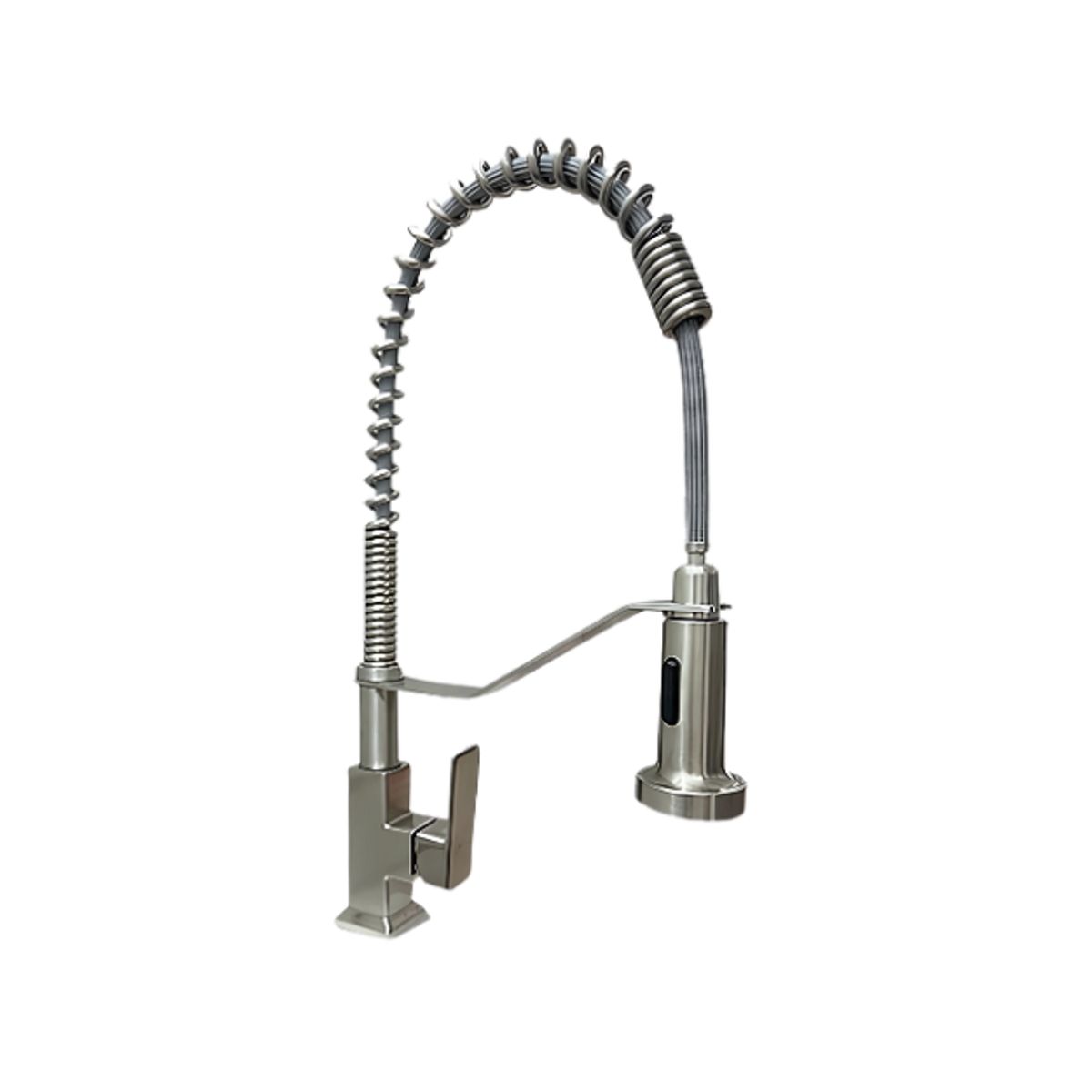 XM - LLAVE DE COCINA RESORTE SATINADO AL MUEBLE LC1077M