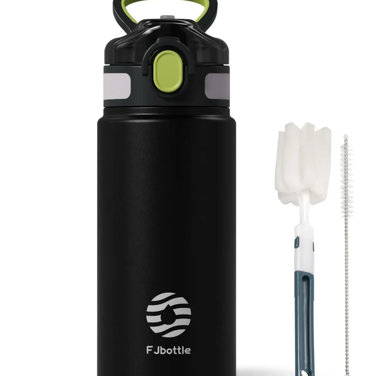 FJBOTTLE - FJBottle - Botella de acero con tapa de tritán 720ml - Negro