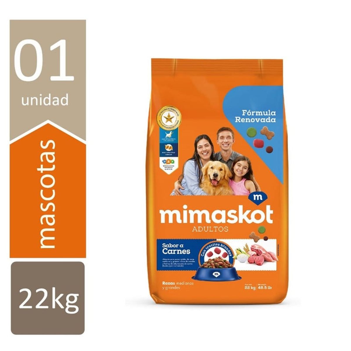 MIMASKOT - MIMASKOT CARNES 22 KG