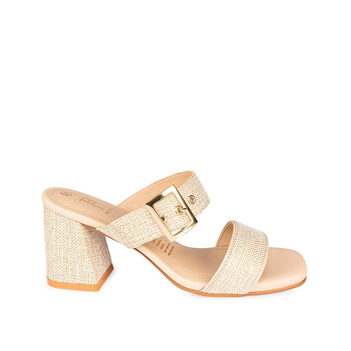 Piazza - Sandalia Dorsay Casual DON-2514 Hueso Piazza