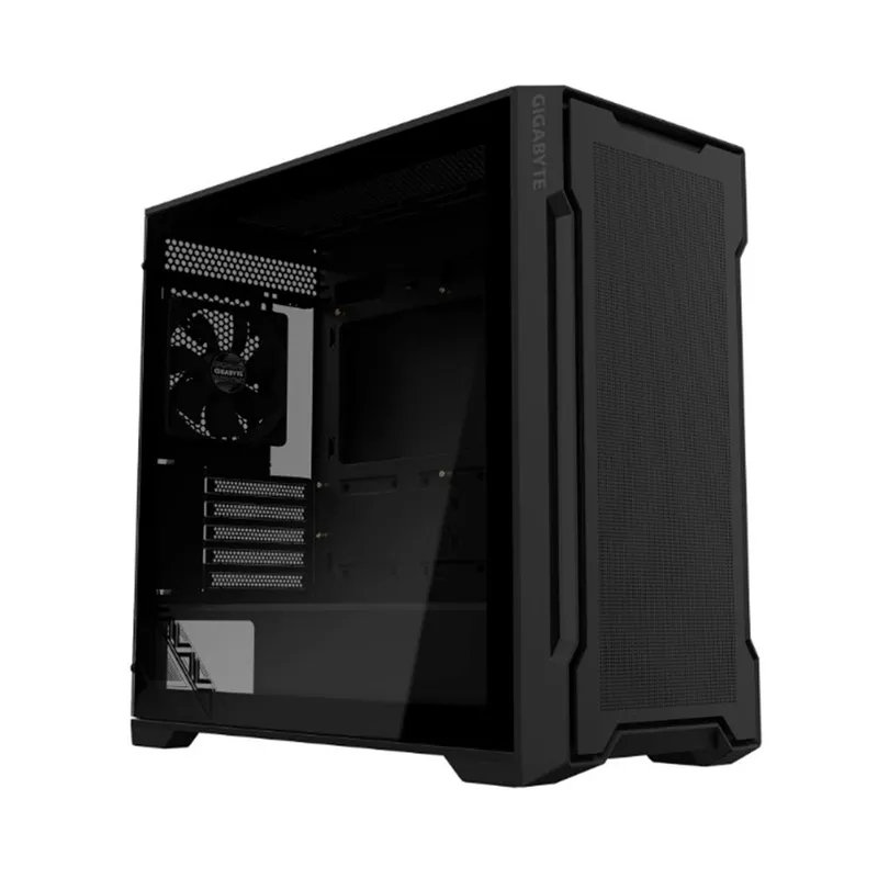 GIGABYTE - CASE GIGABYTE C102 GLASS MID TOWER NEGRO PLASTICO PN GB-C102G