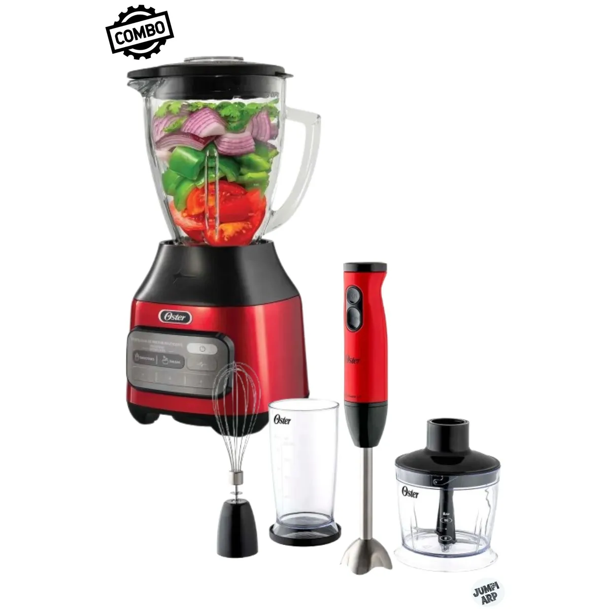 OSTER - COMBO OSTER LICUADORA BLSTPEG-CRT+ BATIDORA DE INMERSION FPSTHB460A