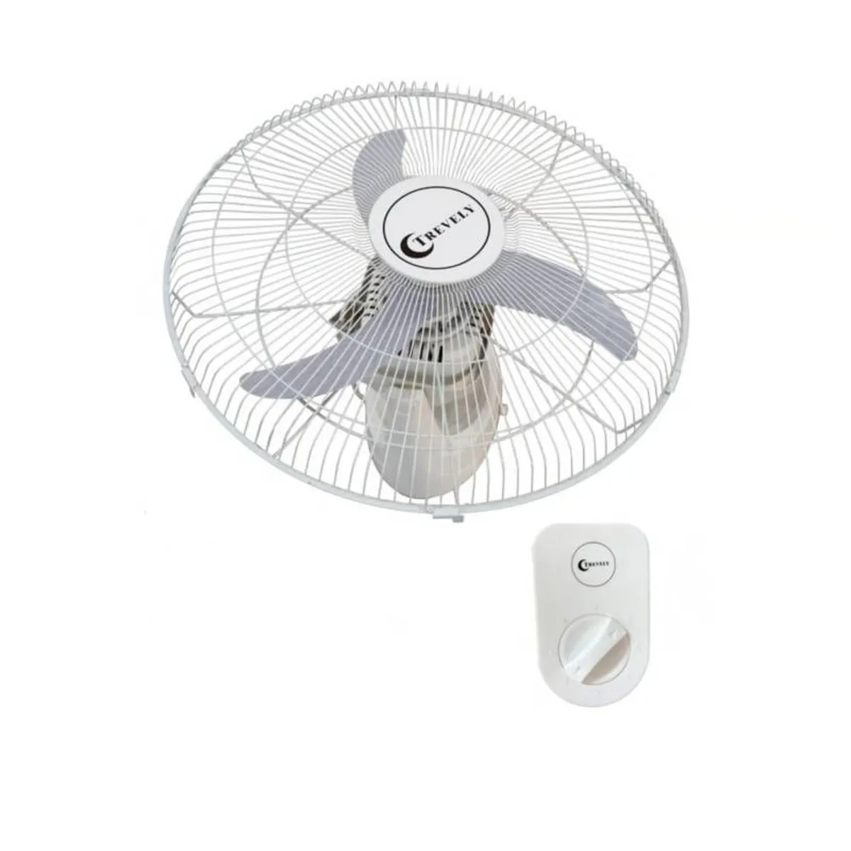 TREVELY - Ventilador de techo ORBITAL 18 TREVELY VT-1803 - 80W - Blanco