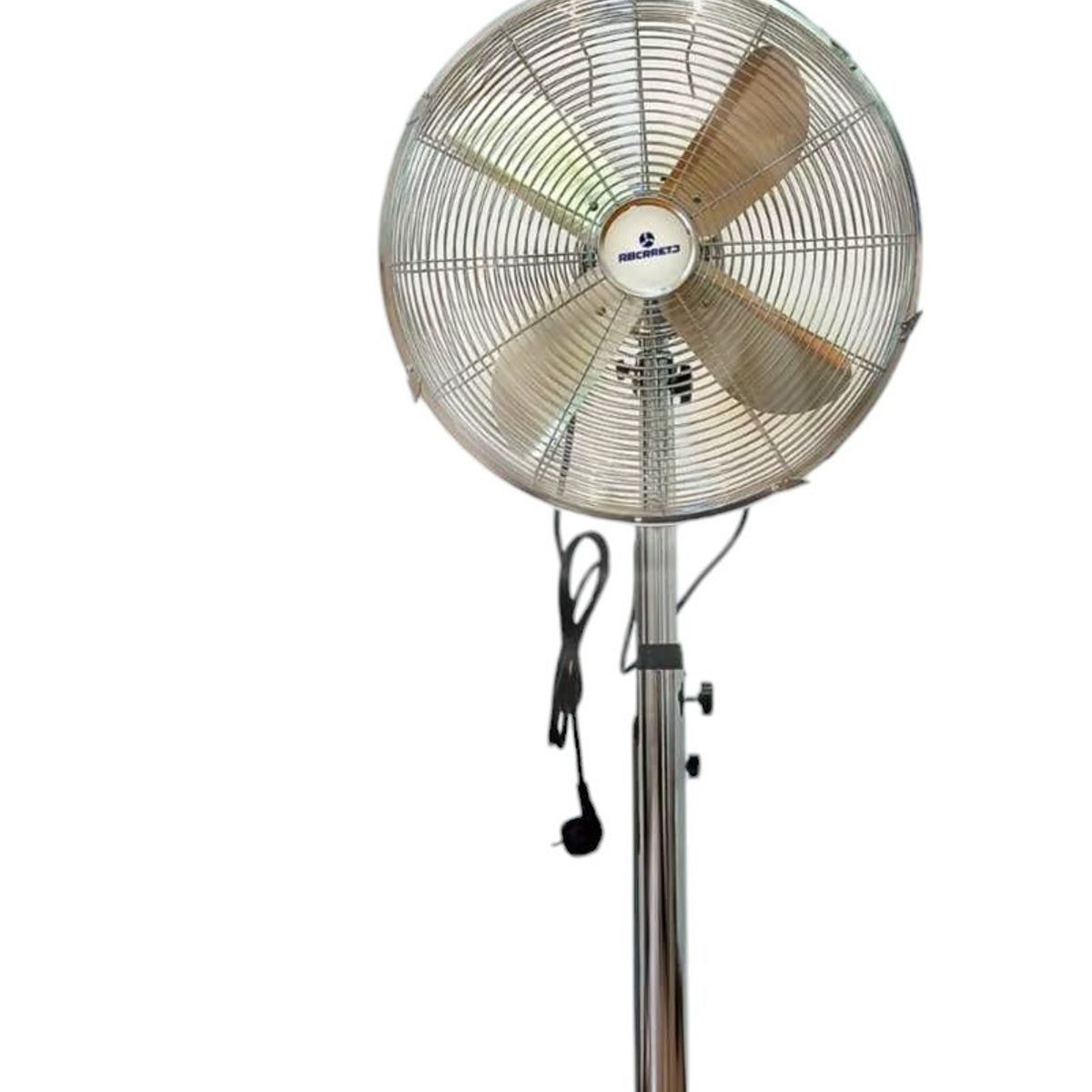 RBC - Ventilador de Pedestal 16 Pulgadas AFS-1602 Rbcrrecto Metal plateado