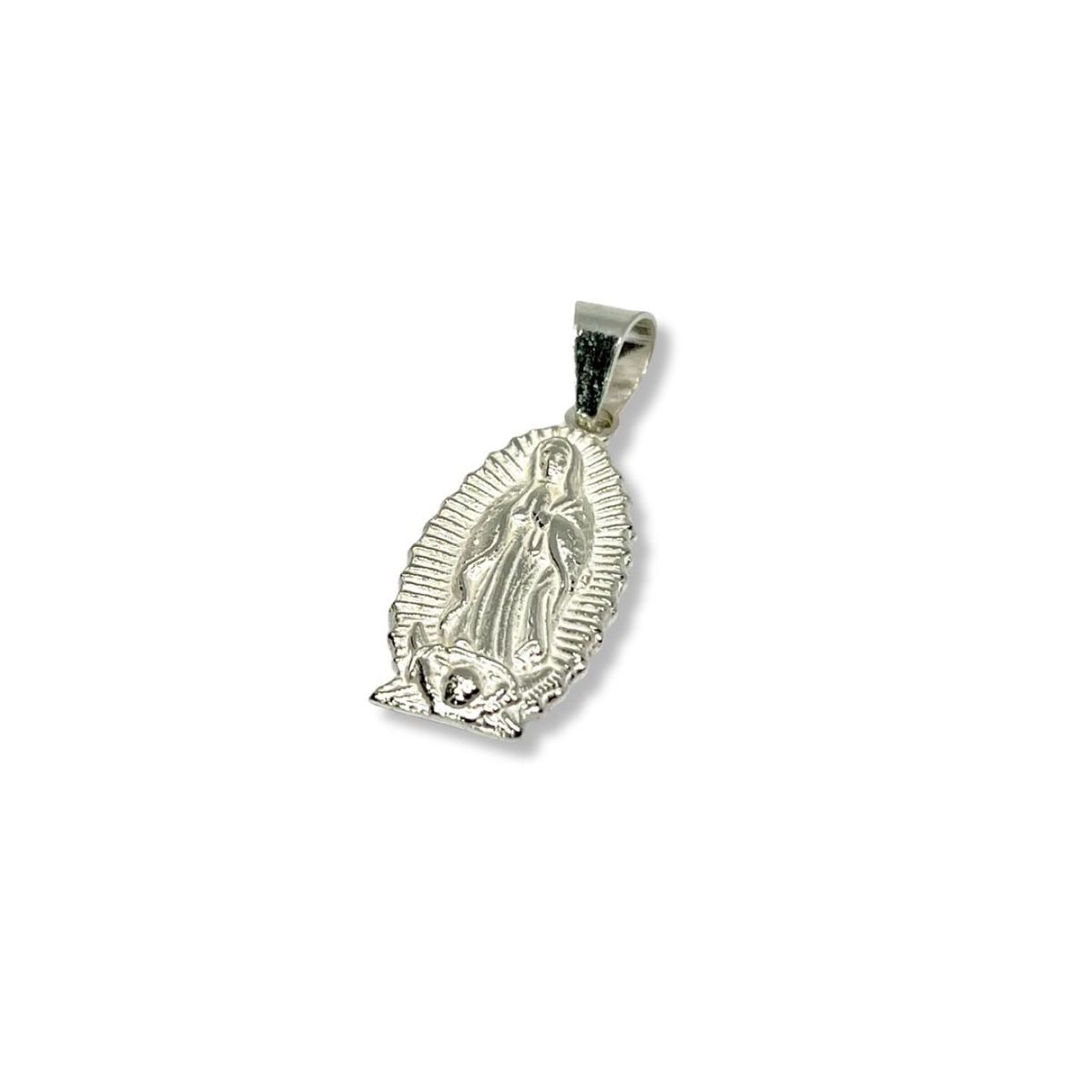 SANTORAL - Dije Virgen de Guadalupe 17mm x 10mm- Plata