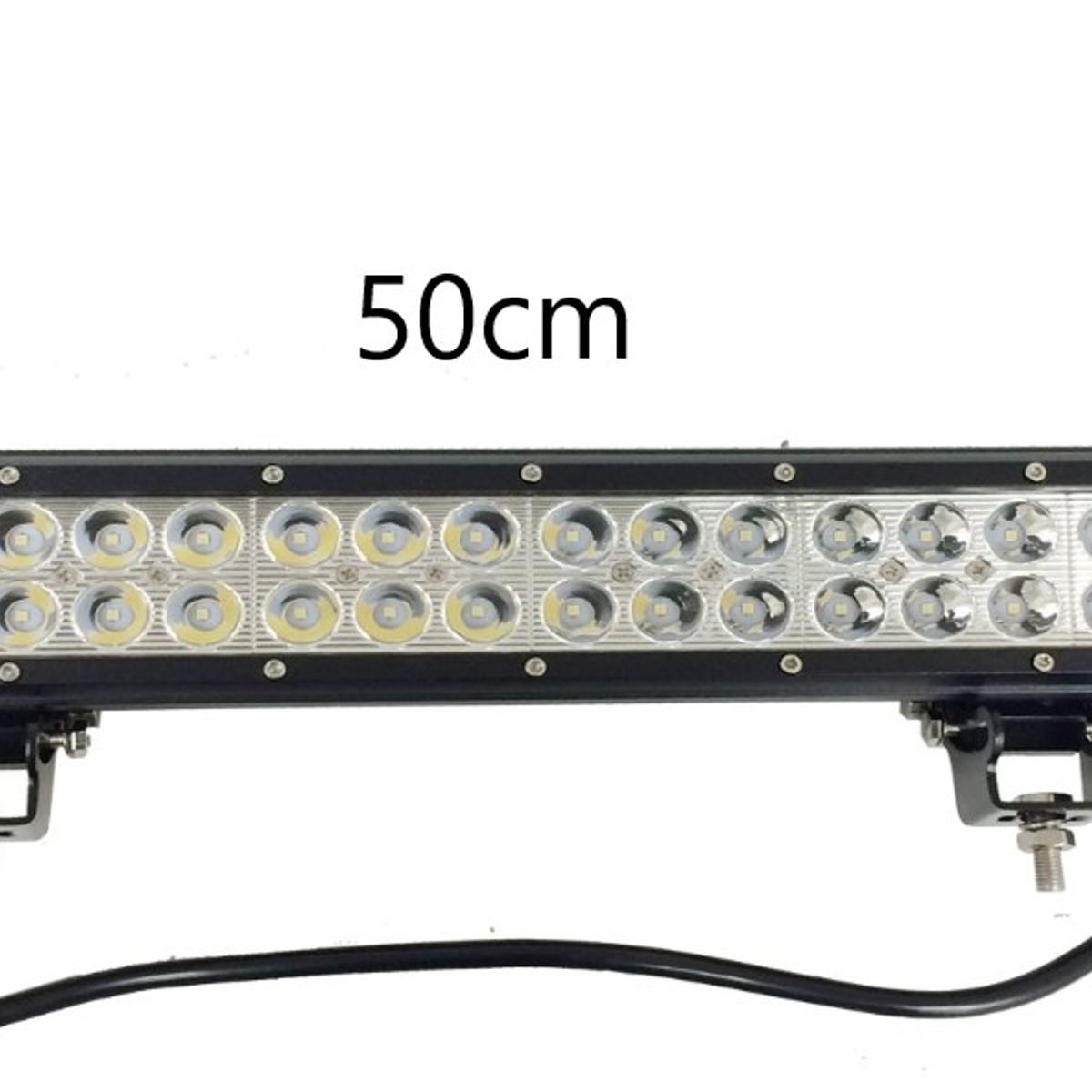 GENERICO - Barra Cree Led Neblinero 42Leds 50cm Luz Blanco