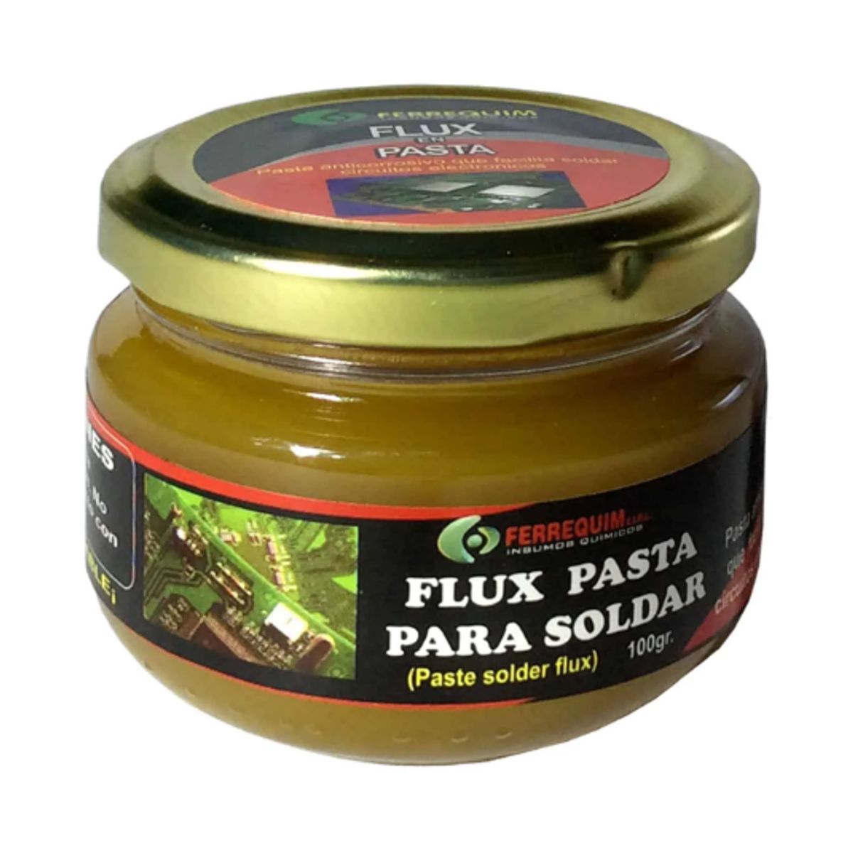 GENERICO - Flux en Pasta para Soldar 100g FLUXP-100V FERREQUIM