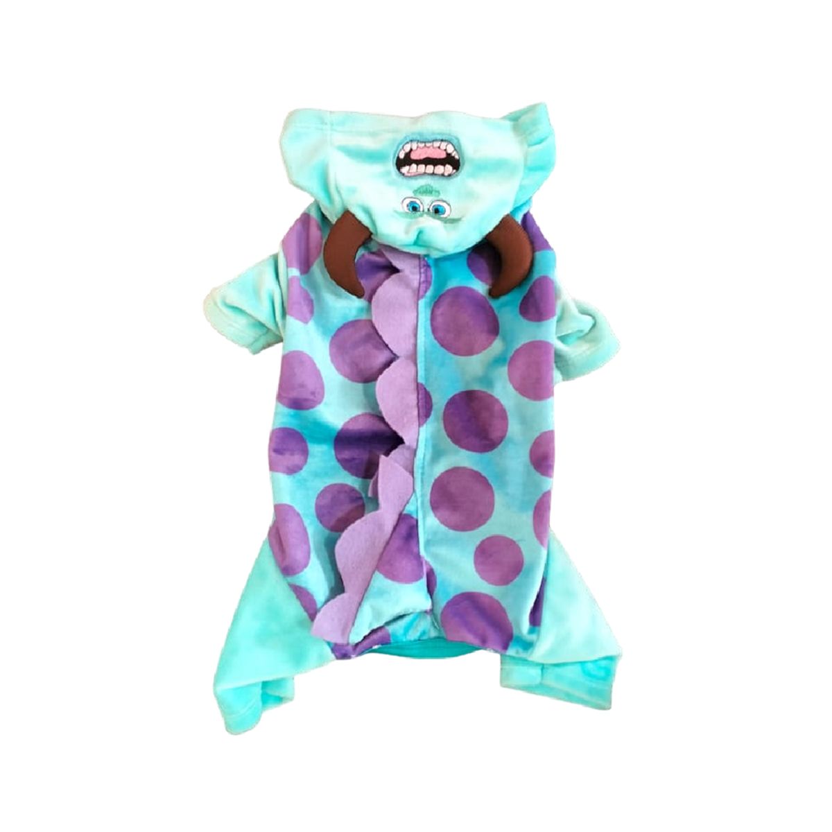 GENERICO - Disfraz Halloween mascotas Sullivan Monster Inc talla 4