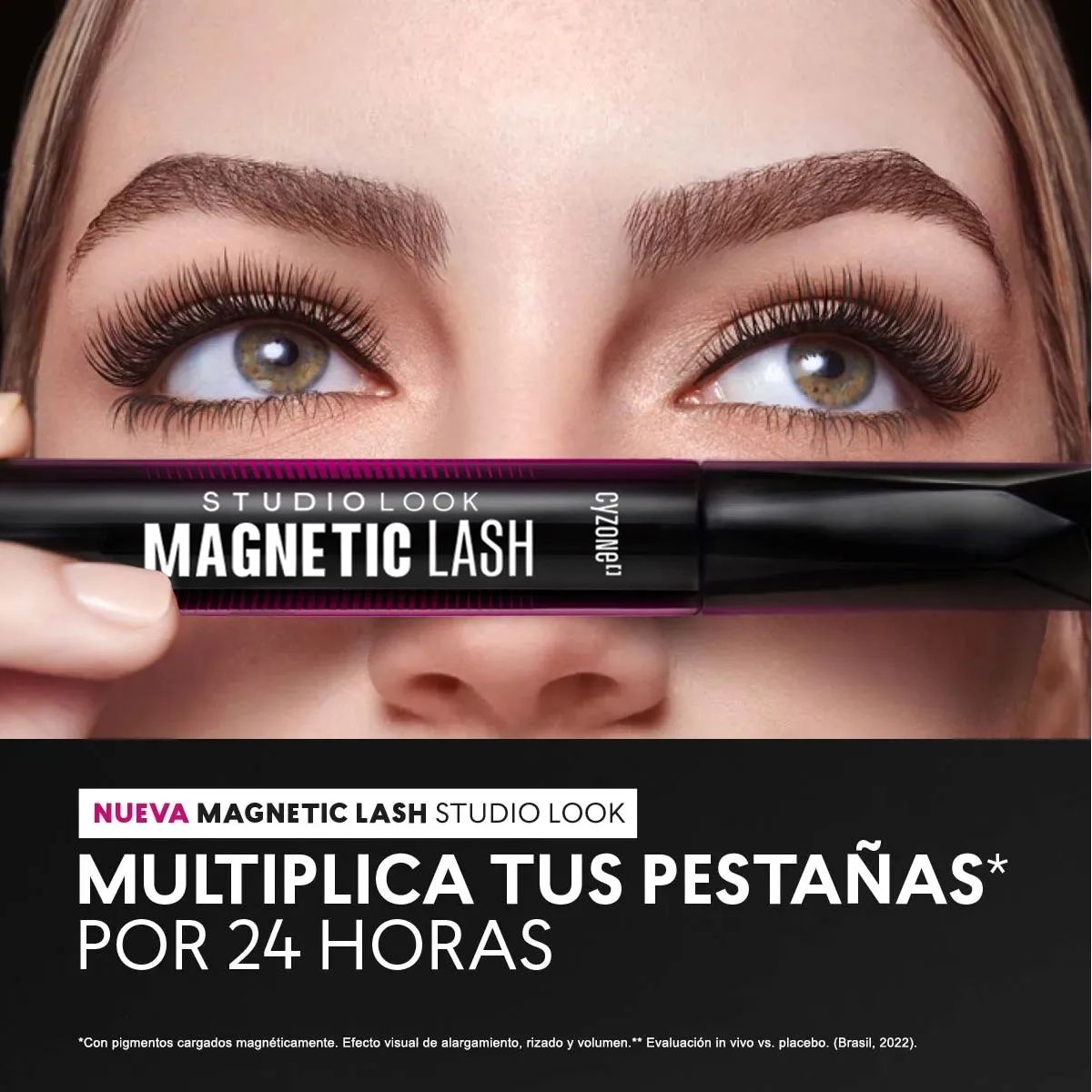 CYZONE - Máscara de Pestañas Magnetic Lash Studio Look