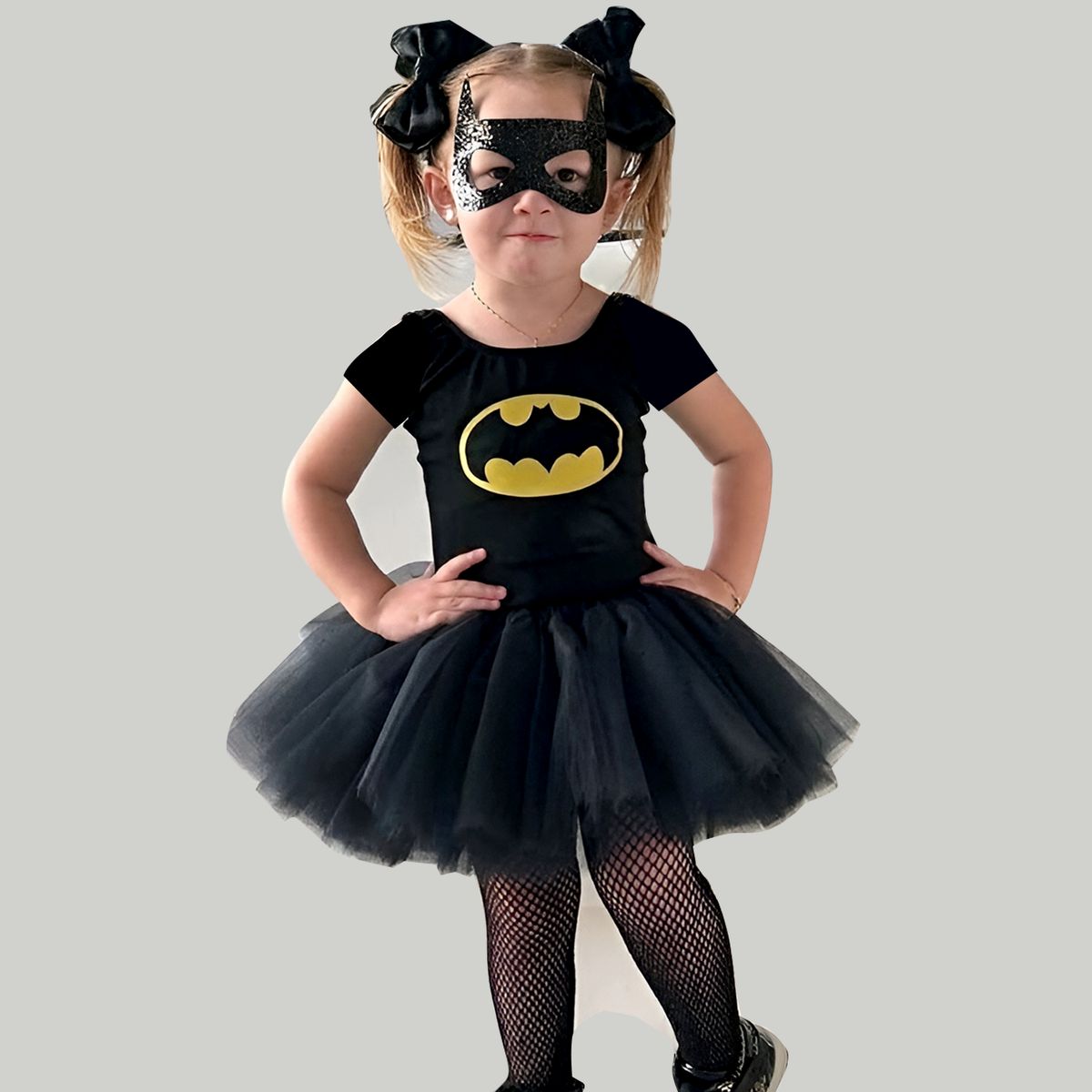 GENERICO - Disfraz Batichica Niña Halloween