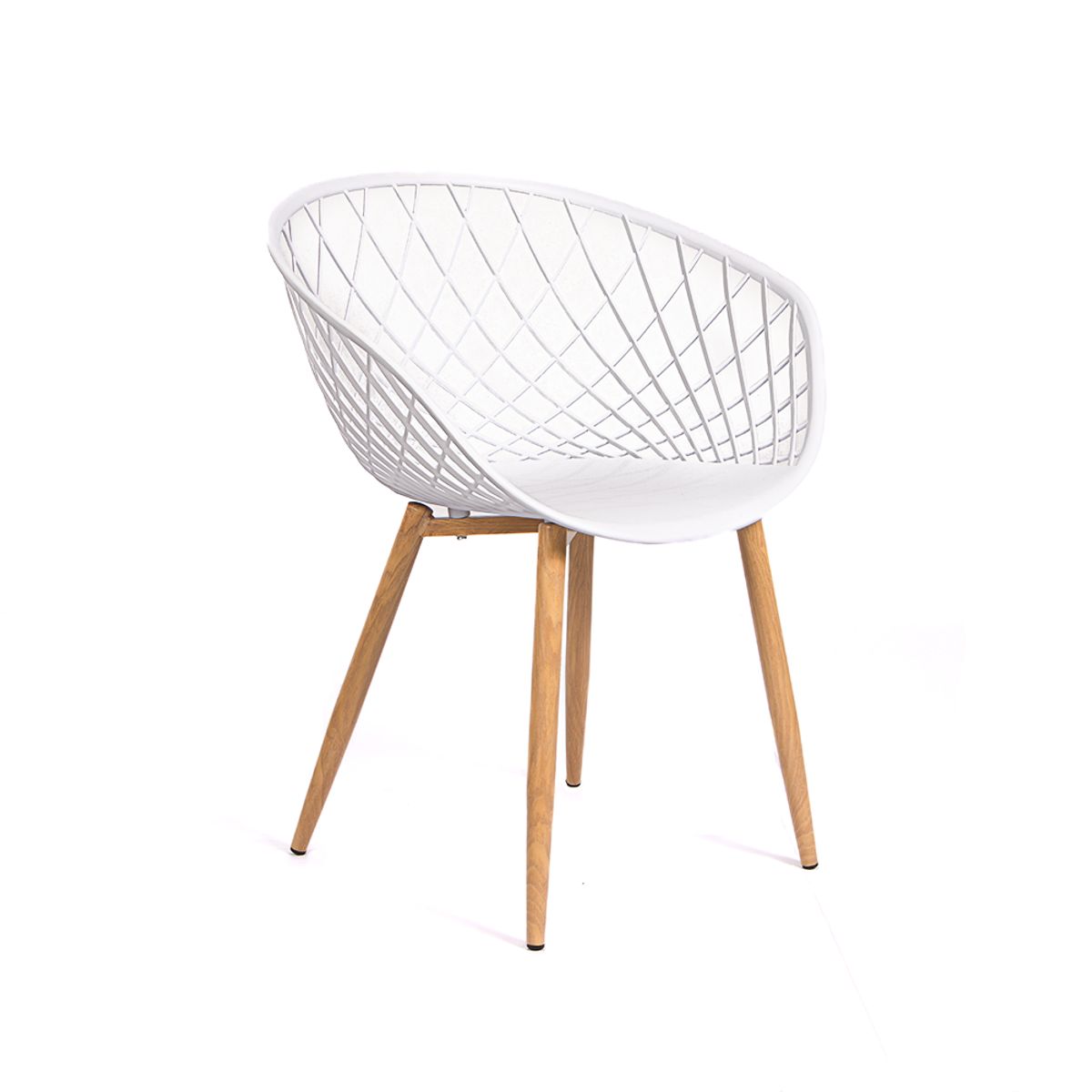 GRUPO CB - Silla Calada Con Reposabrazos Modelo Vera Pack x4