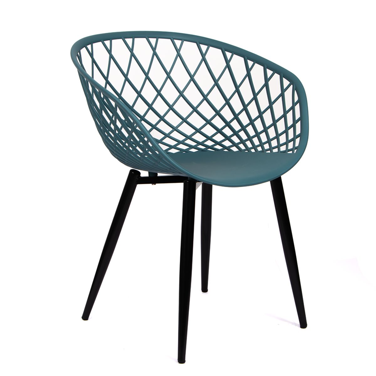 GRUPO CB - Silla Calada Con Reposabrazos Modelo Vera Pack x4