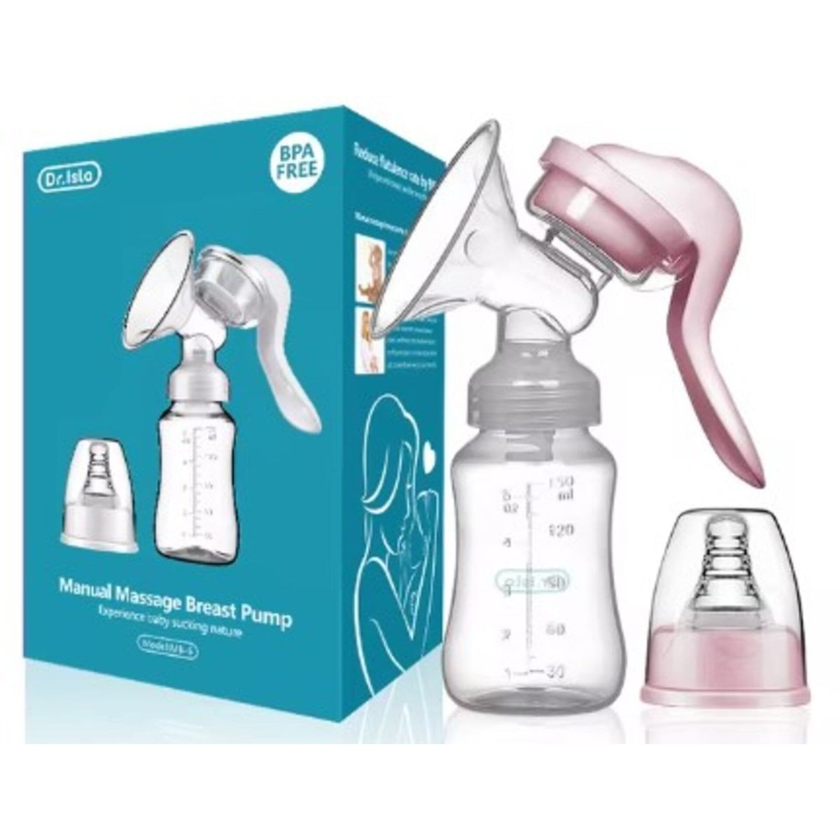 GENERICO - Extractor de leche Materna 2 en 1 Portatil, Doctor Isla