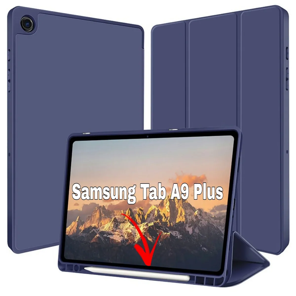 GENERICO - Funda Case Para Samsung Galaxy Tab A9 Plus / Galaxy Tab A9 + 11" 2023