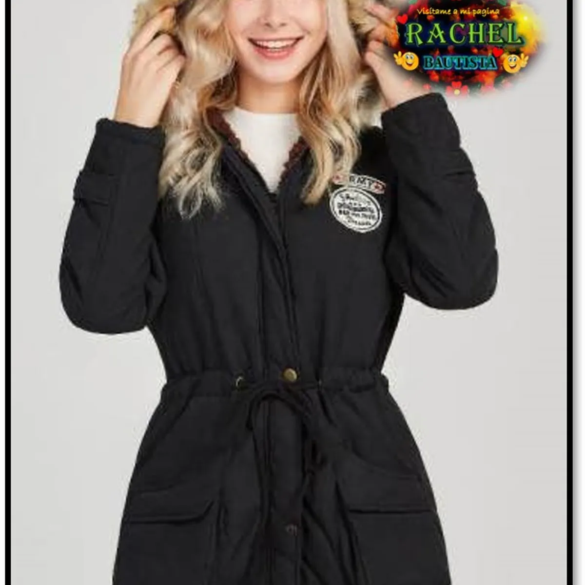 ARMY COLLECTION - Abrigo para Mujer Moda Coreana Parka