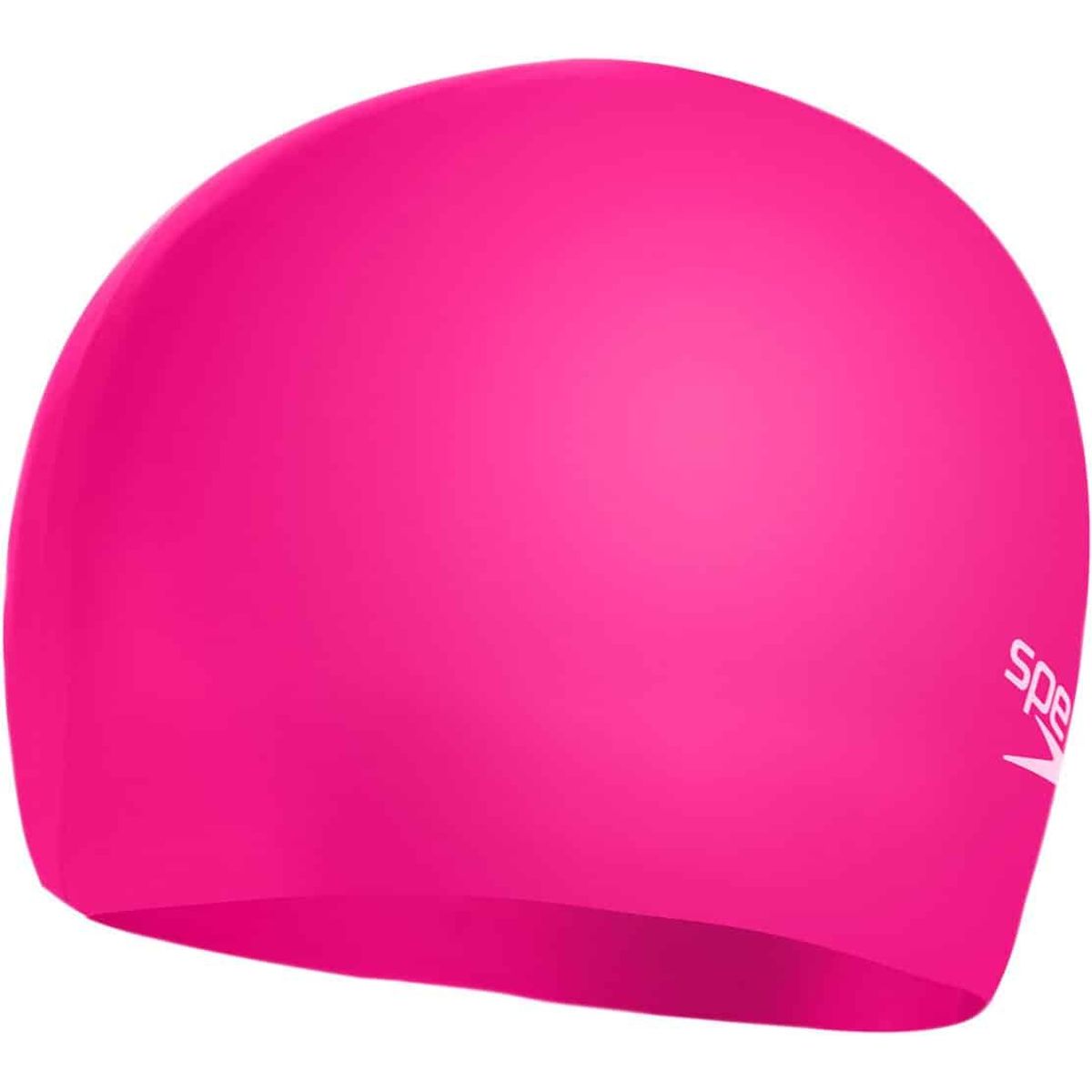 SPEEDO - Gorro Natación Speedo Plain Moulded Silicona Niños Rosado