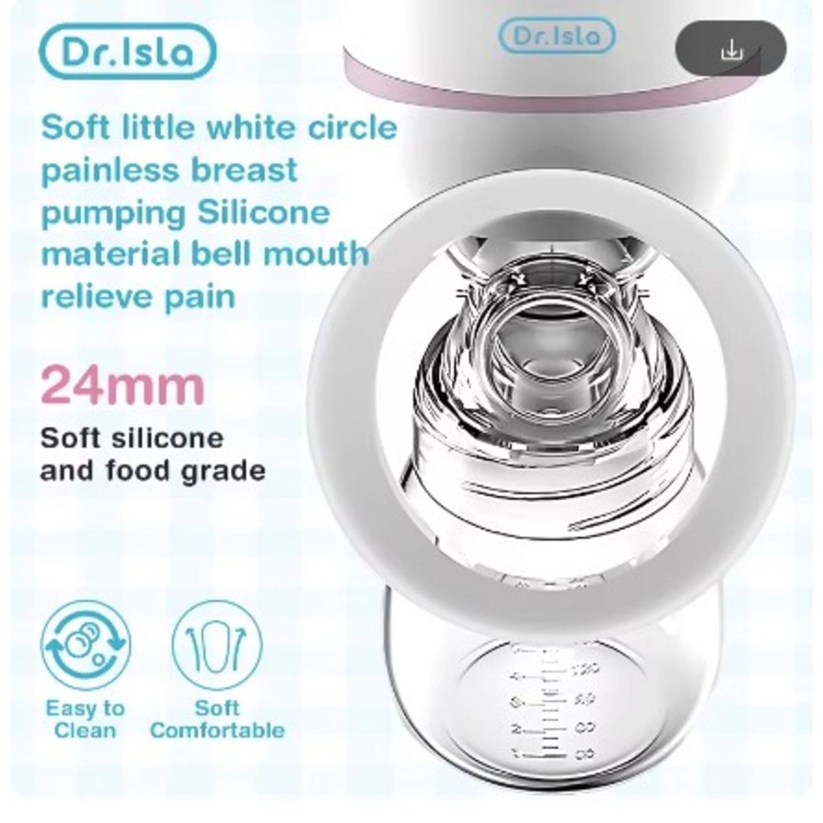 GENERICO - EXTRACTOR DE LECHE INALAMBRICO PANTALLA LED PORTAIL