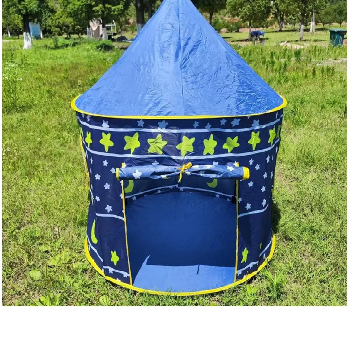 OEM - CARPA CASTILLO TIENDA DE CAMPAÑA  PARA NIÑOS-AZUL