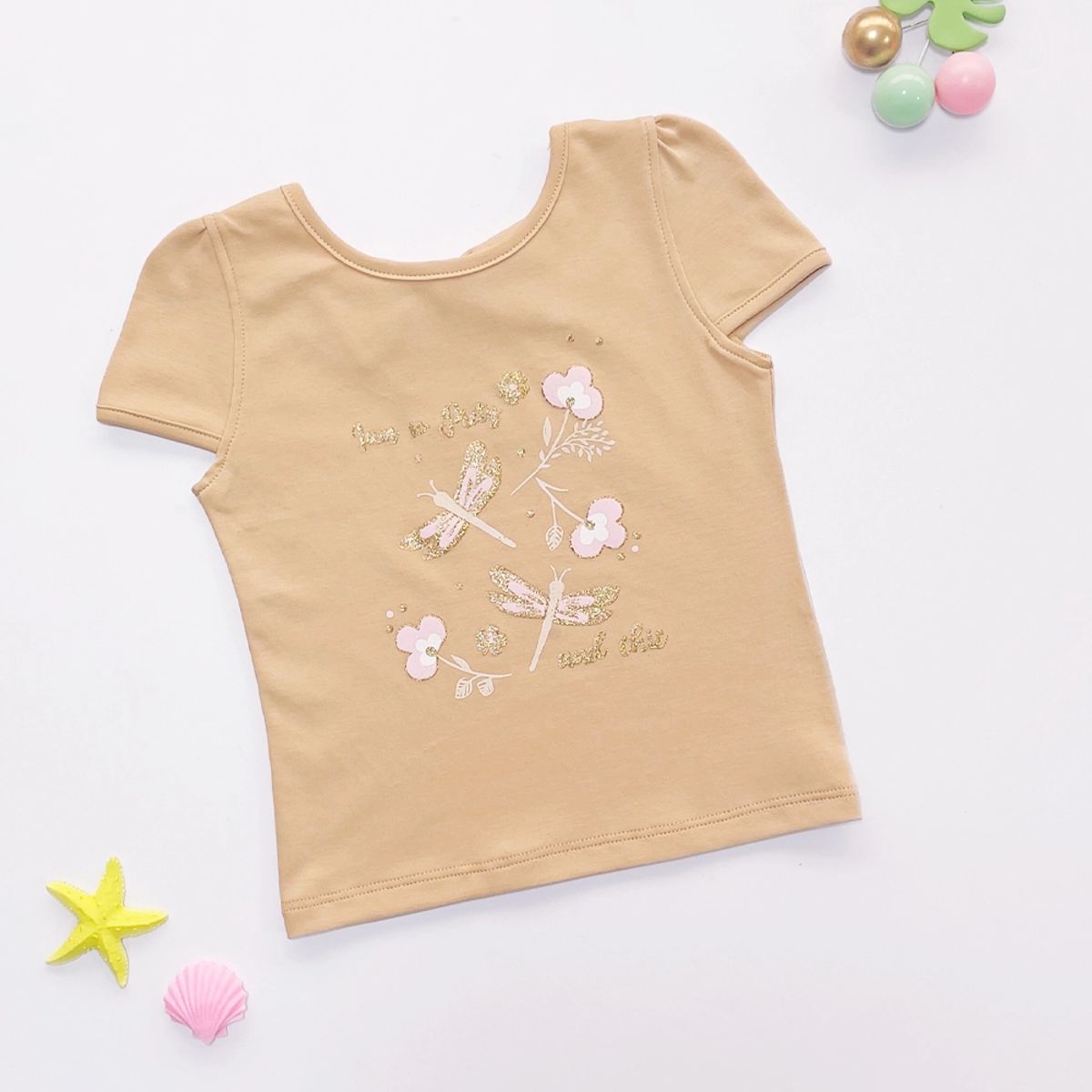 KIDS MASHMELO - Polo con Lazo en Espalda para Niña - Kids Mashmelo