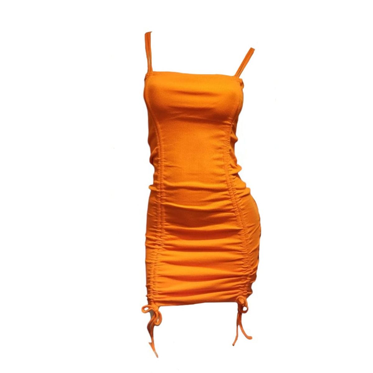 GENERICO - Mujer Vestido Chamo Col-18 Naranja