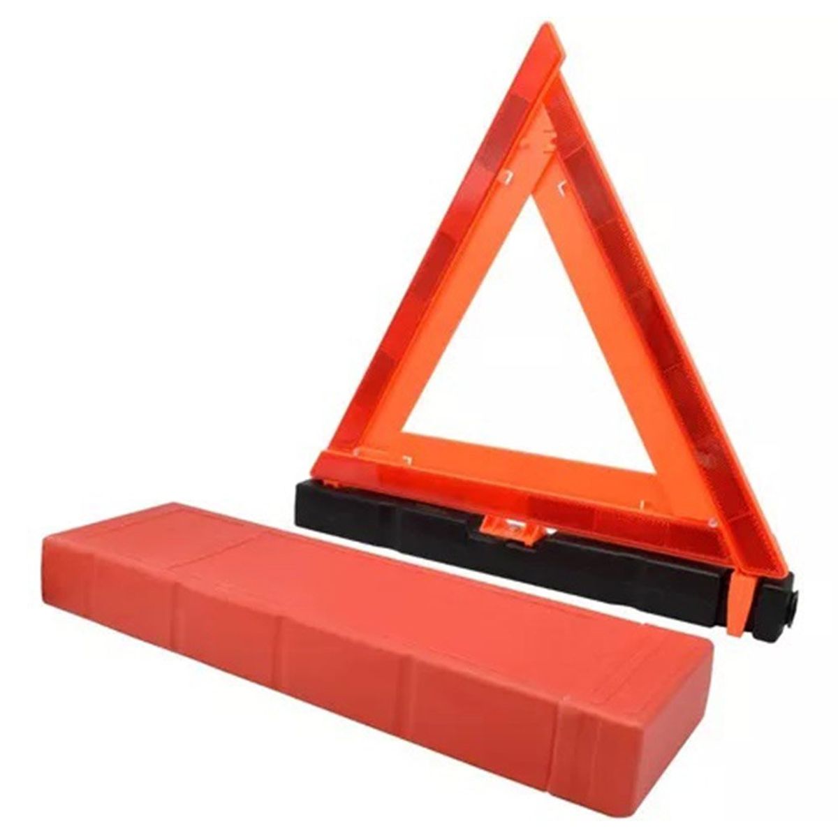 GENERICO - Triángulo  de seguridad  reflectante pesado