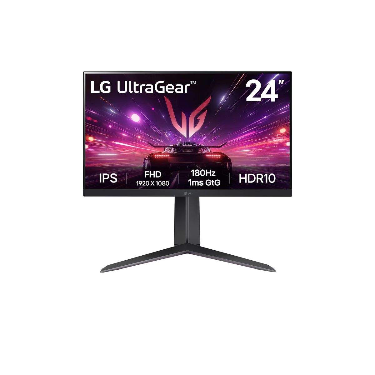 LG - Monitor LG UltraGear 24GS65F-B 24" Full HD IPS 180 Hz HDR10