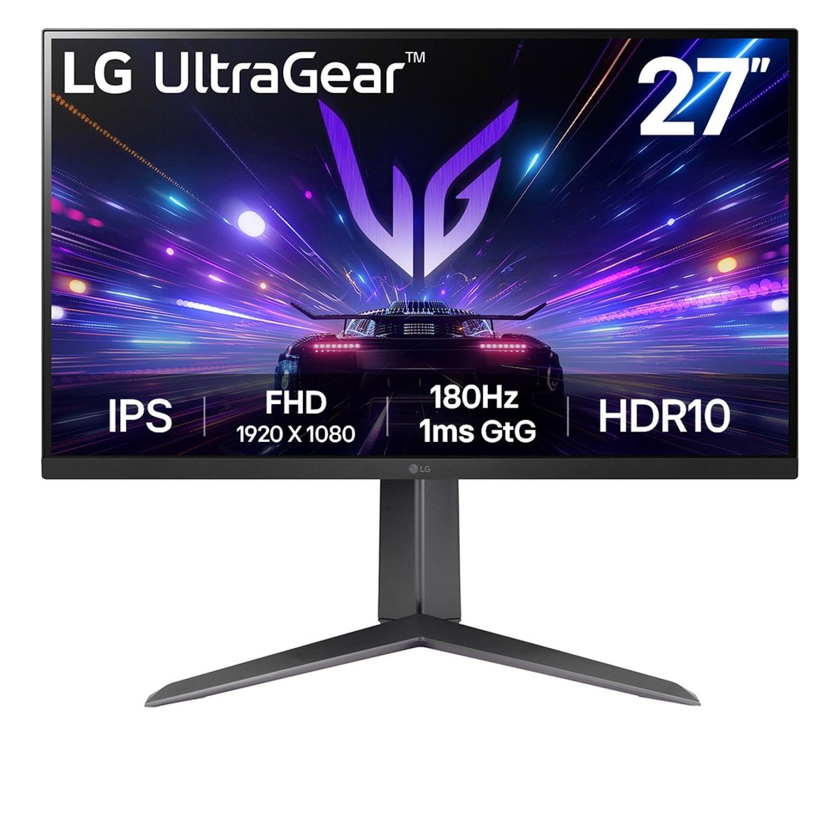 LG - Monitor LG UltraGear 27GS65F-B 27" Full HD IPS 180 Hz HDR10