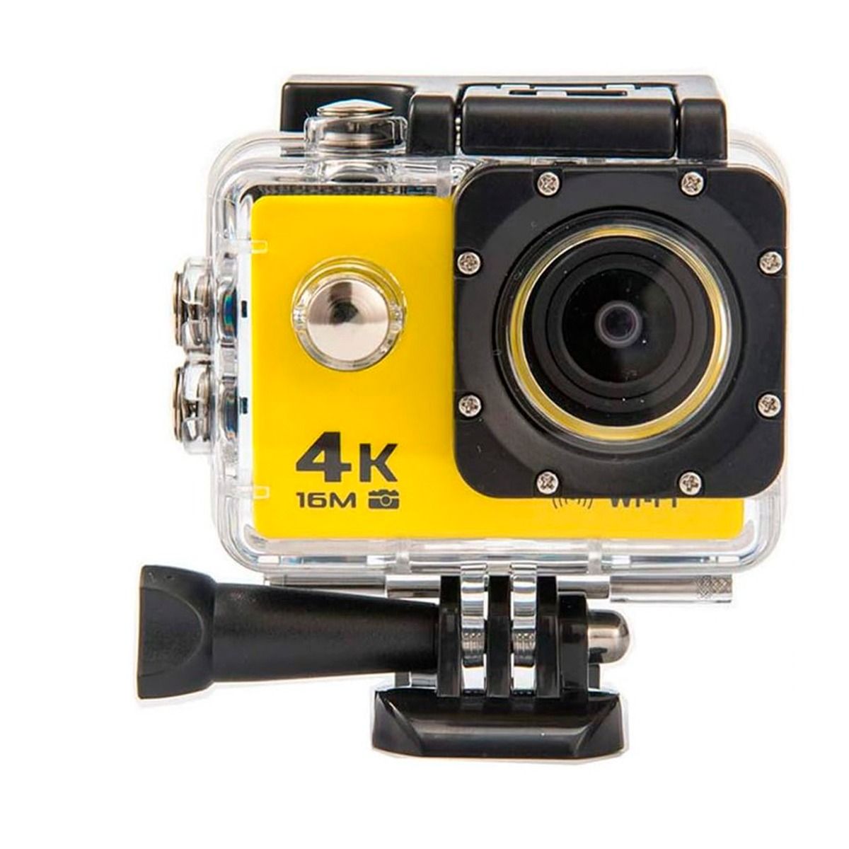 GENERICO - Cámara de Acción 4K Ultra HD 170D Go Amarillo
