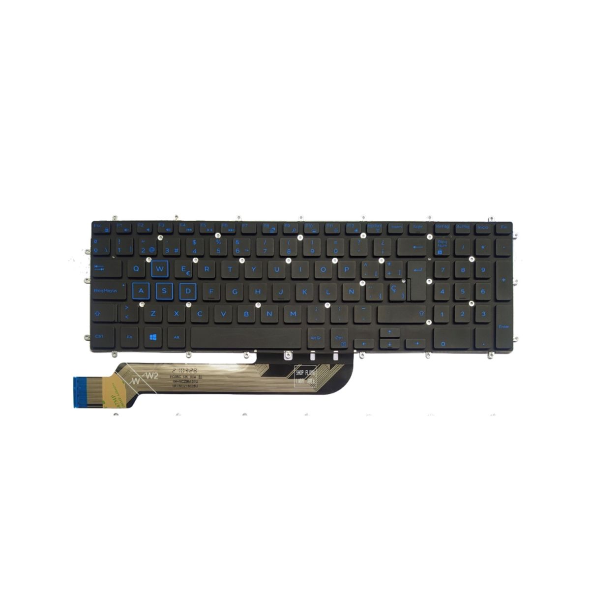 OEM - Teclado para Laptop DELL G3-3579,  G3 3779, G3 3590. G3 1779 Iluminado