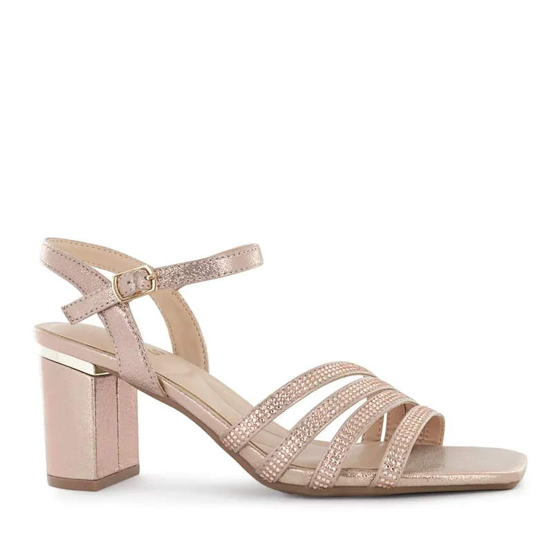 IMPULS - Sandalias para Fiesta Mujer Impuls Meja11 Champagne