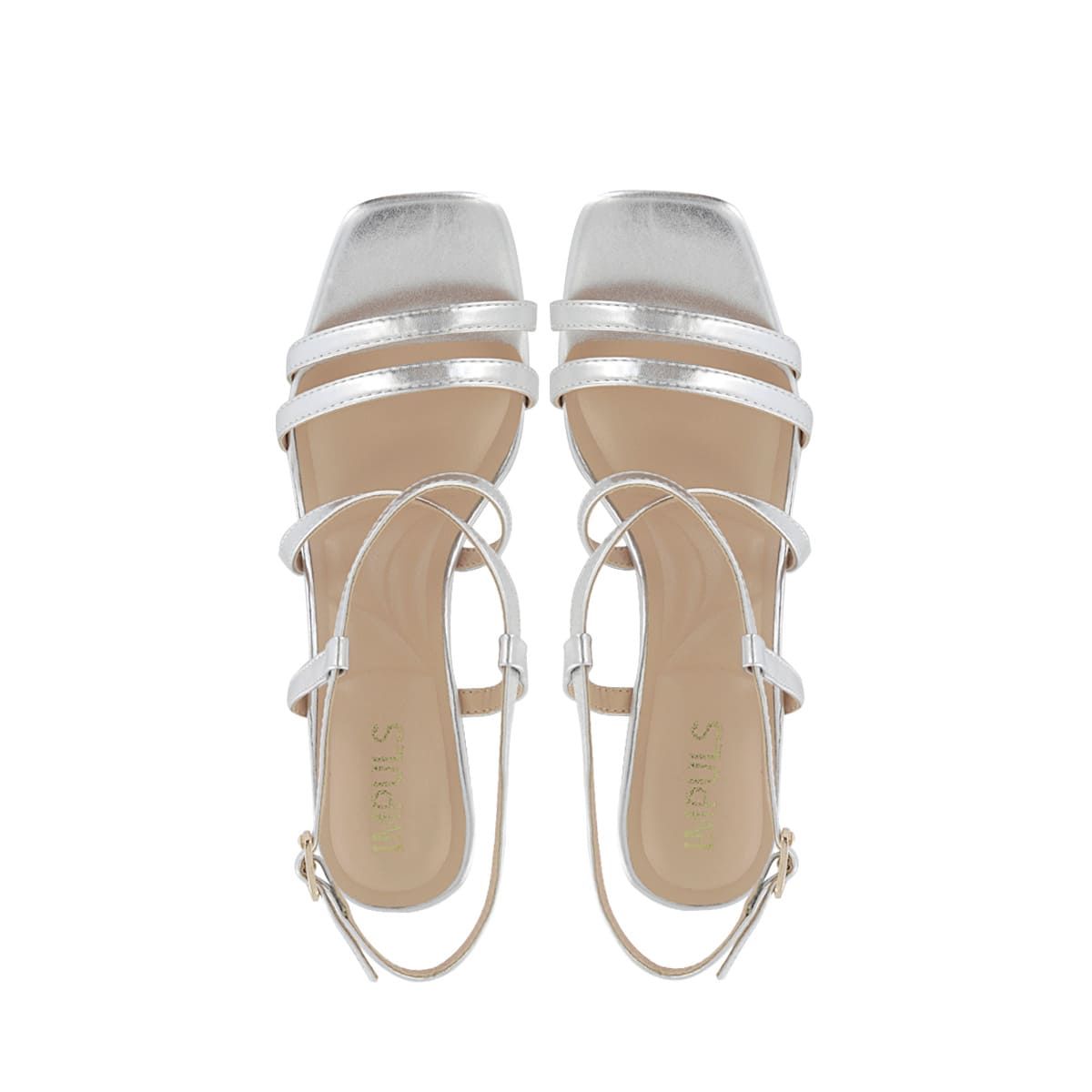 IMPULS - Sandalias para Fiesta Mujer Impuls Ariana06 Plateado