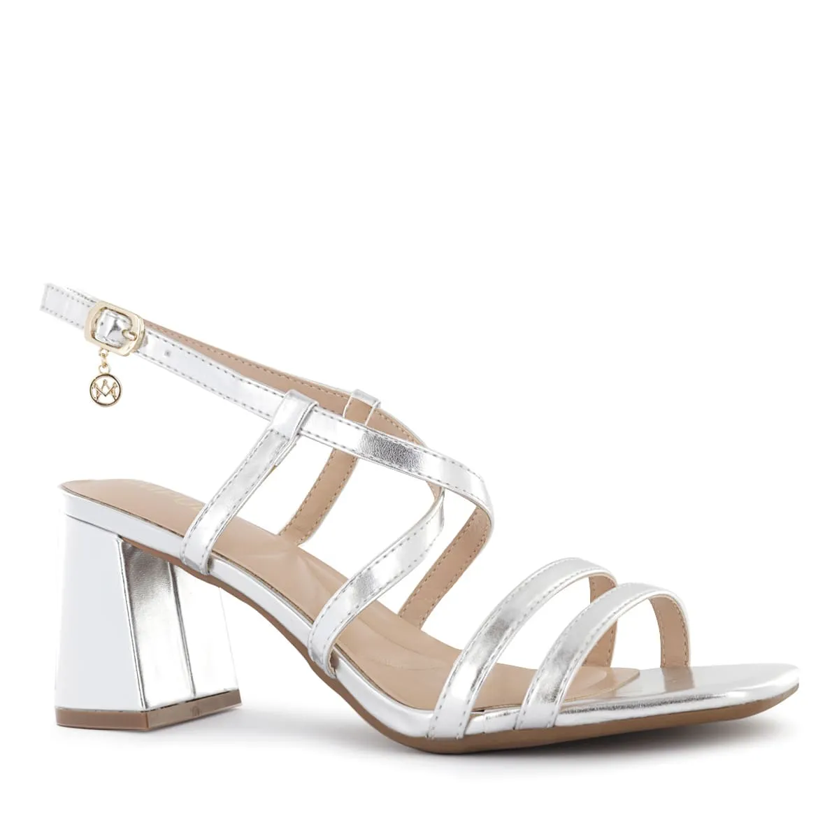 IMPULS - Sandalias para Fiesta Mujer Impuls Ariana06 Plateado