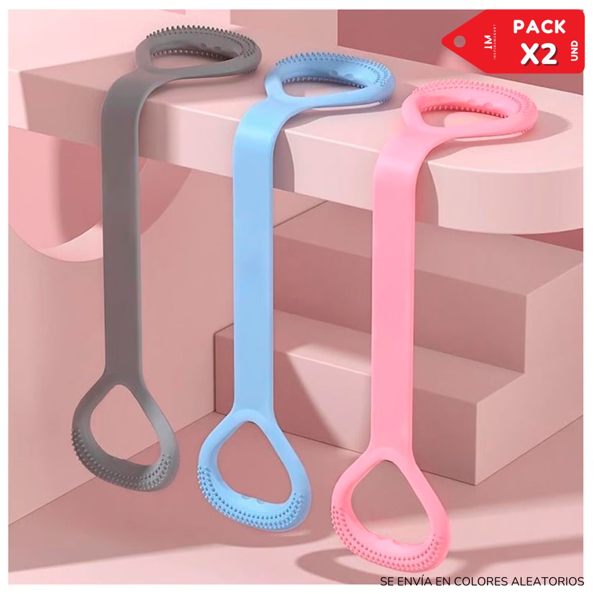 INSPIRA - Banda elástica de silicona Yoga Fitness