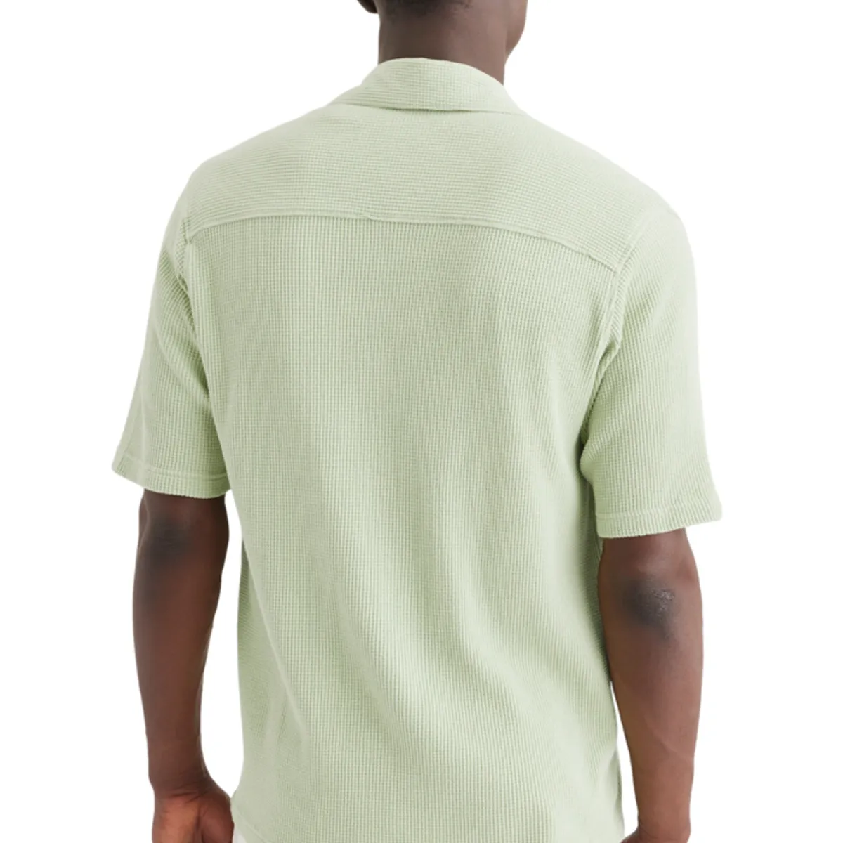 DOCKERS - Camisa Hombre Knit Button-Up Regular Fit Verde Dockers